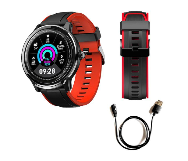 Manta SMARTWATCH MANTA SWT05BP Czarno-Pomarańczowy - 1374458 - zdjęcie 5
